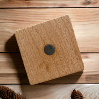 Custom Solid Wood Fridge Magnet 03