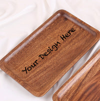 Custom solid wooden tray 13(Middle)