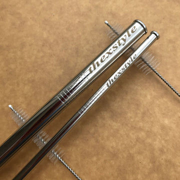 Custom Stainless Steel Straw set
