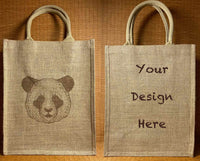 Custom Jute Bag 02 (30x39x15cm)