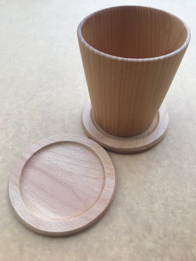 Custom wood coaster with engrave method