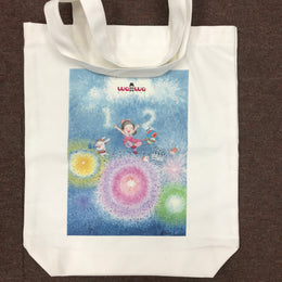 transfer printing on tote bag