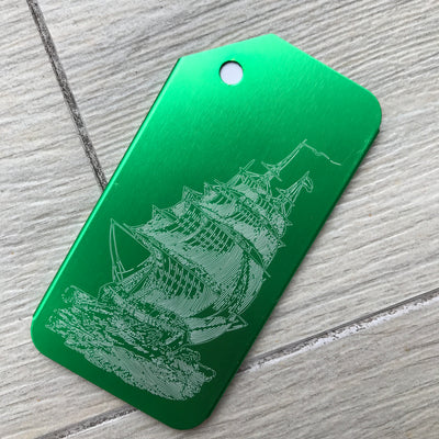 Personalised your own luggage tag