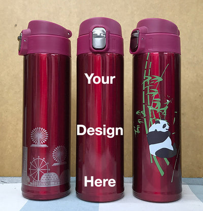 water bottle printing in Colors
