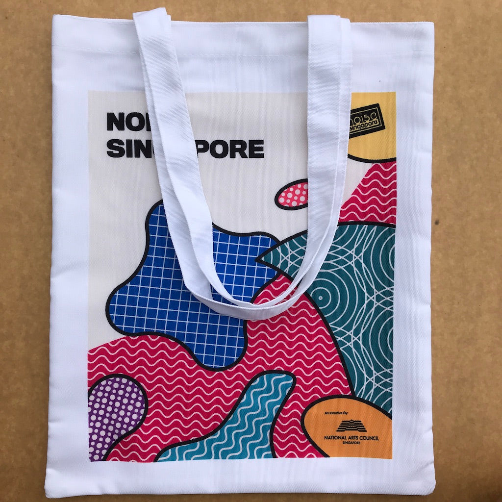 custom tote bag printing for Noise Singapore 2019
