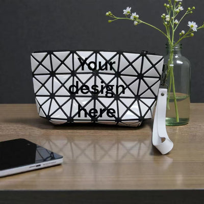 Elegant Custom Pouch with Zipper Closure – Organisational Solution