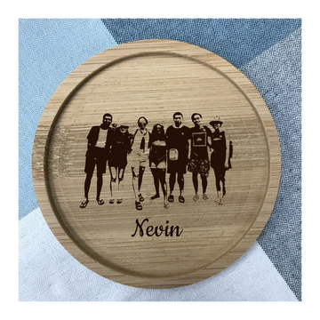 Custom Bamboo Coaster Printing 16
