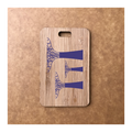 Custom Bamboo Luggage Tag 13