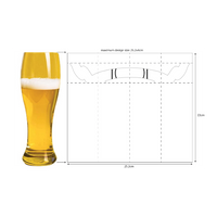Custom Beer Glass Mug Printing 01