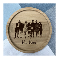 Custom Bamboo Coaster Printing 16