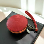 Custom Genuine Leather Coin Pouch 25B (10x10cm)