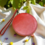 Custom Genuine Leather Coin Pouch 25B (10x10cm)