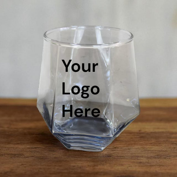 Custom Whisky Glass Printing – 07B (blue)