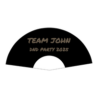 Custom Bamboo fan printing 02
