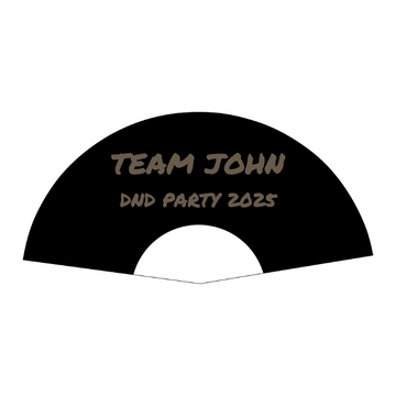 Custom Bamboo fan printing 02