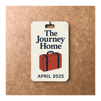 Custom Bamboo Luggage Tag 13