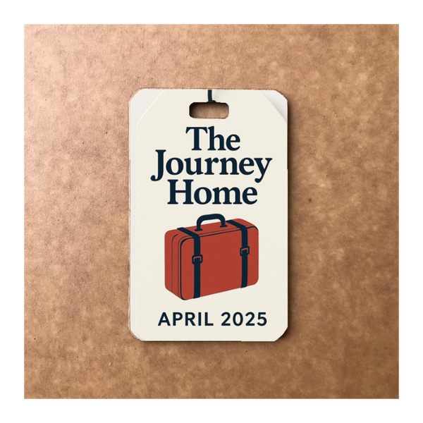 Custom Bamboo Luggage Tag 13