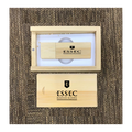 Custom Bamboo thumb drive set 01