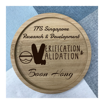 Custom Bamboo Coaster Printing 16