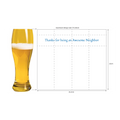 Custom Beer Glass Mug Printing 01