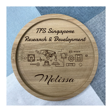 Custom Bamboo Coaster Printing 16