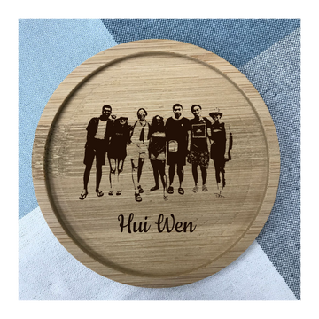 Custom Bamboo Coaster Printing 16