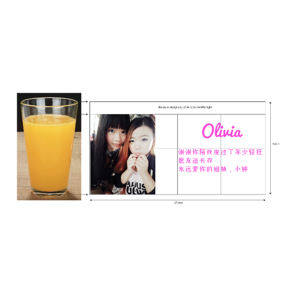Custom Beer Glass Mug Printing 07