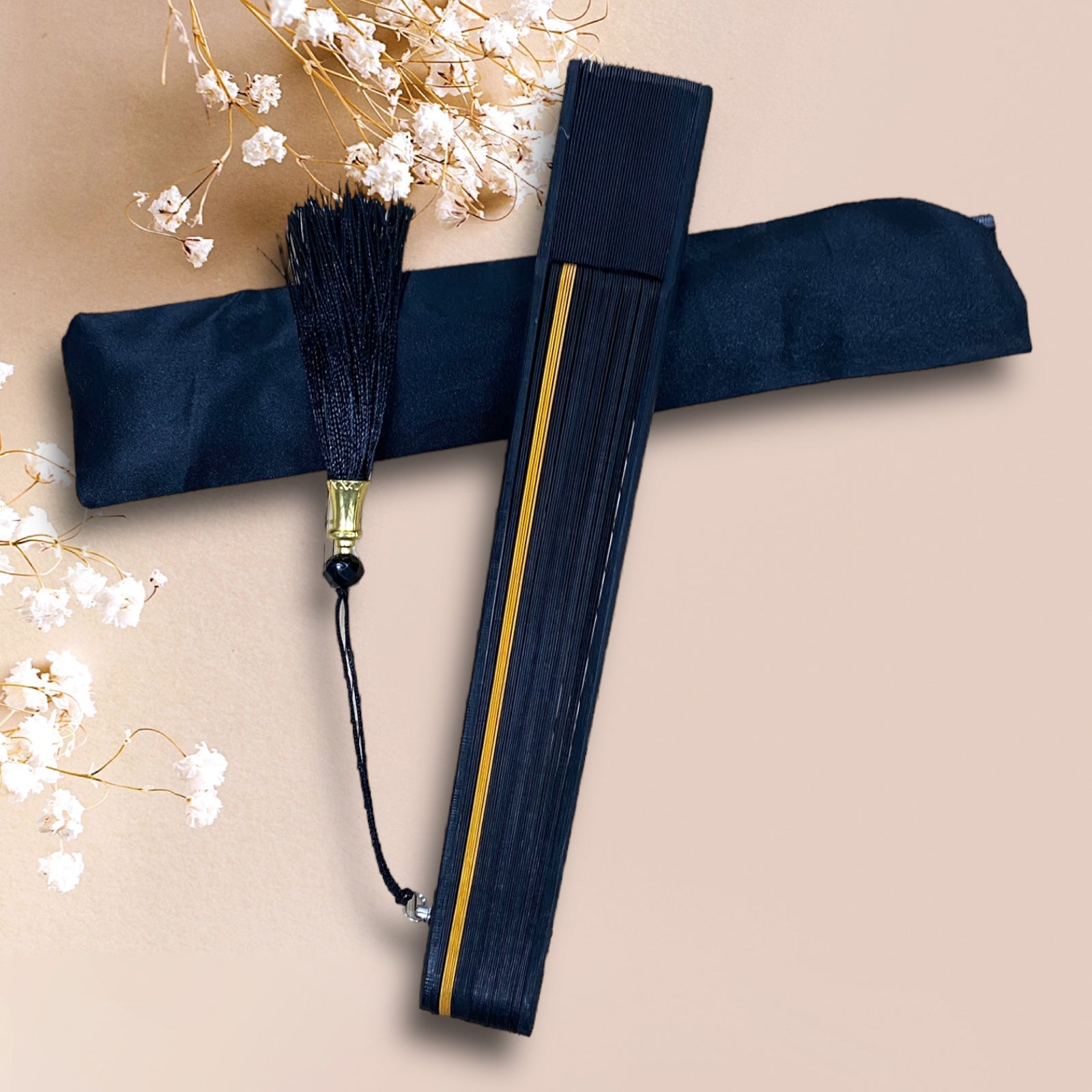 Bamboo Fans at Singapore Cultural Festival – Handcrafted Event Favours