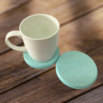 Eco friendly Diatomite Coaster Printing 26