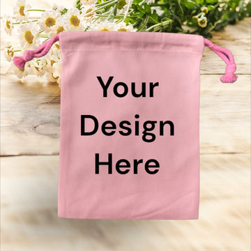 Custom Drawstring Bag 53f (19x24cm, 8 Oz)