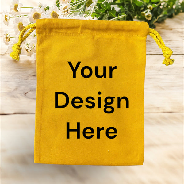 Custom Drawstring Bag 53g (19x24cm, 8 Oz)
