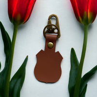 PU Keychain Leather Strap Personalisation 05