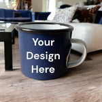 Custom enamel cup 01B