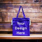 Custom Drawstring Tote Bag Printing 06A (34x37cm)