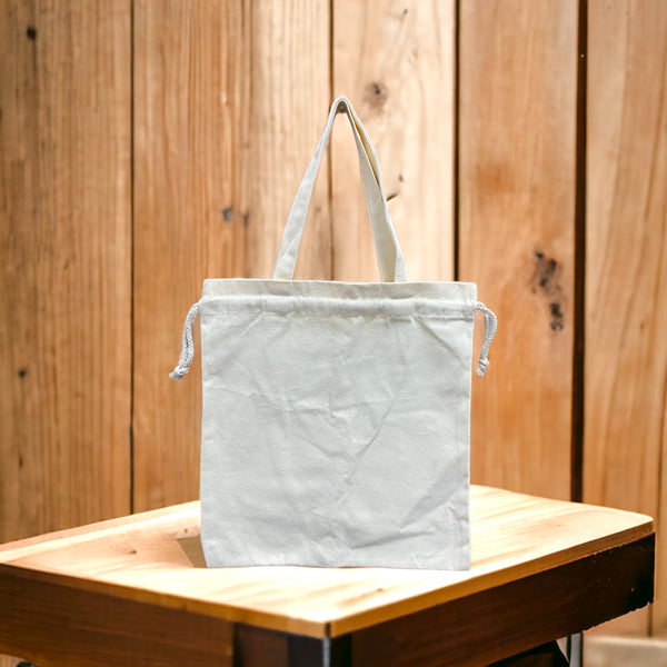 Custom Drawstring Tote Bag Printing 06B (34x37cm)