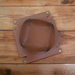 Eco Friendly Vegan Leather Tray 01 (17x16cm)