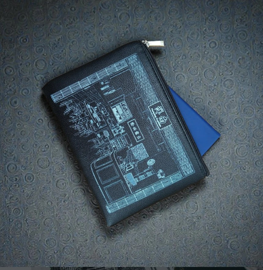 Close-up of Premium Laptop Case Materials and Print Quality – Singapore Craftsmanship