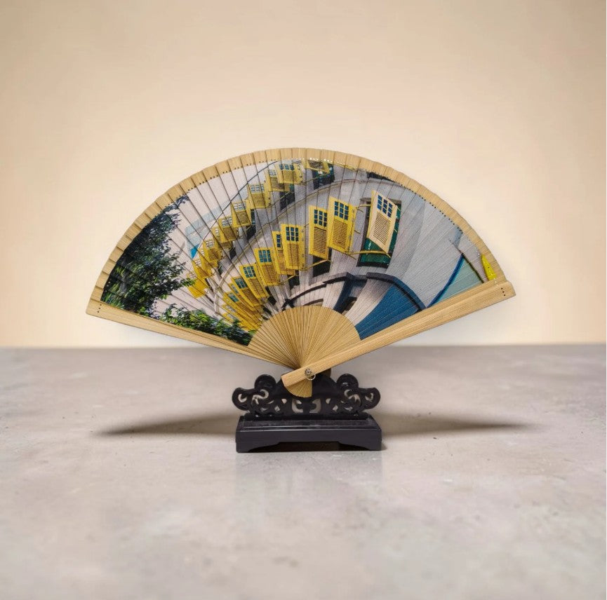 Eco-Friendly Custom Bamboo Fans – The X Style Singapore