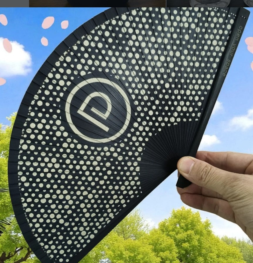 Promotional fan Singapore - Custom bamboo fans and wooden fans for events, festivals and marketing campaigns with fan printing services