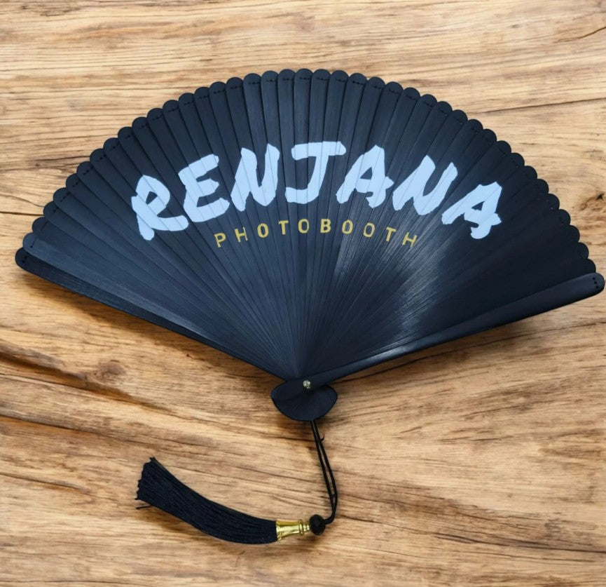 Close-up of Natural Bamboo Grain with Delicate Laser Etching