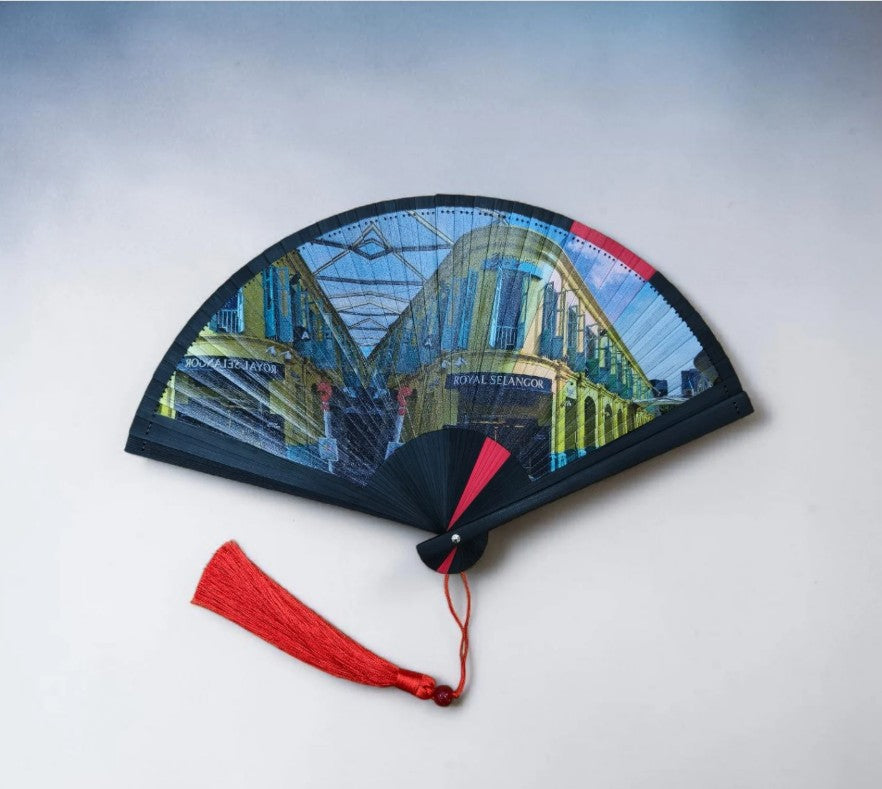 Premium Custom Bamboo Fans for Singapore's Tropical Climate – The X Style
