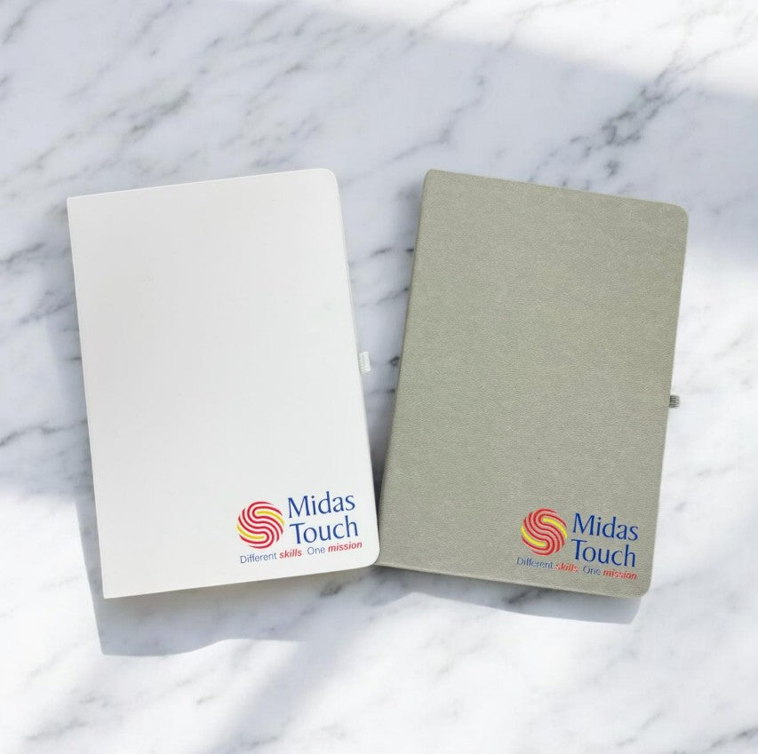 Corporate Branded Notebooks with Custom Logo Printing
