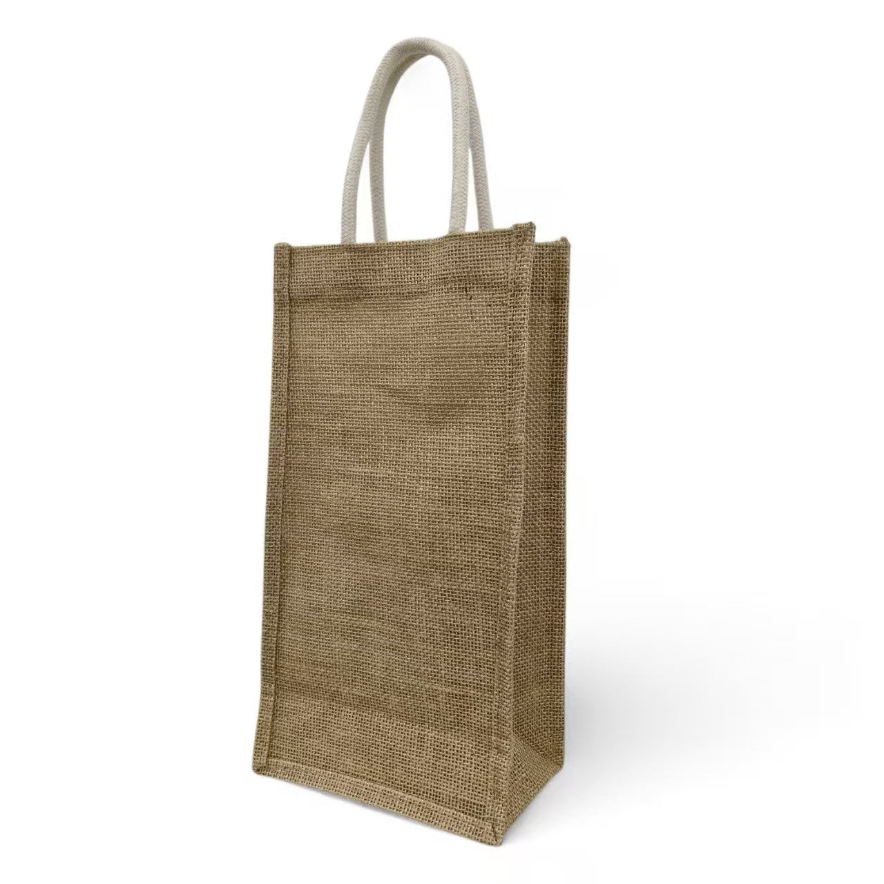 Custom Wine Bag 02B with company logo printed on premium branded wine carrier Singapore