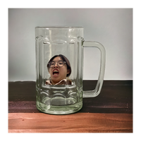 Custom Beer Glass Mug Printing 06