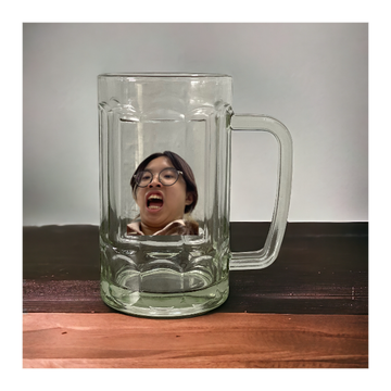 Custom Beer Glass Mug Printing 06