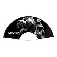 Custom Bamboo fan printing 02
