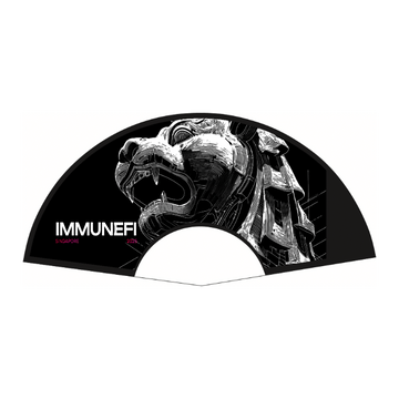 Custom Bamboo fan printing 02