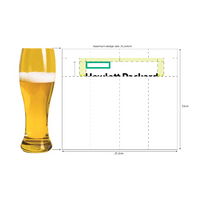 Custom Beer Glass Mug Printing 01