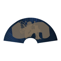 Custom Bamboo fan printing 02