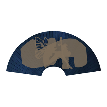 Custom Bamboo fan printing 02